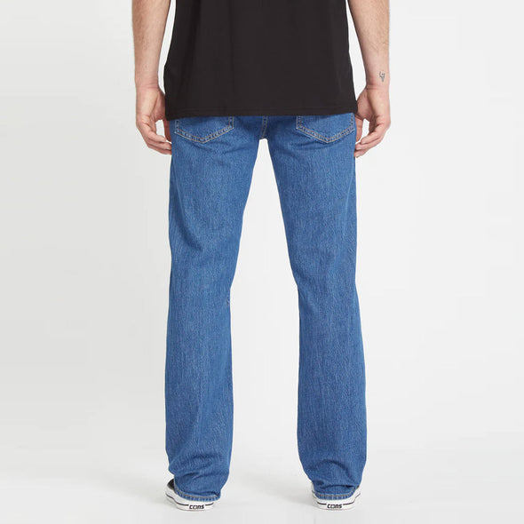 VOLCOM Solver Modern Fit Jeans - Bold Blue