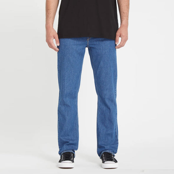 VOLCOM Solver Modern Fit Jeans - Bold Blue