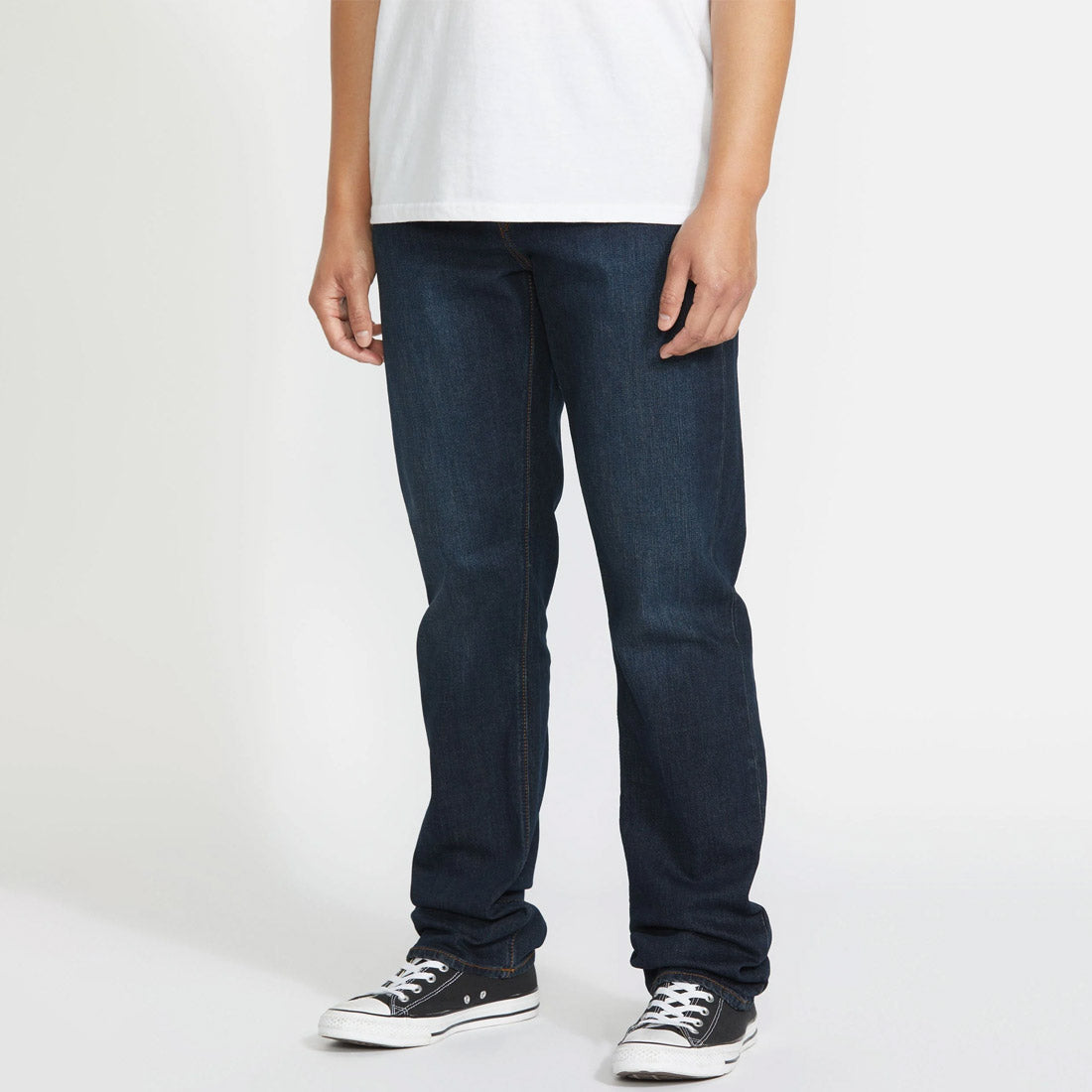 VOLCOM Solver Modern Fit Jeans - New Vintage Blue