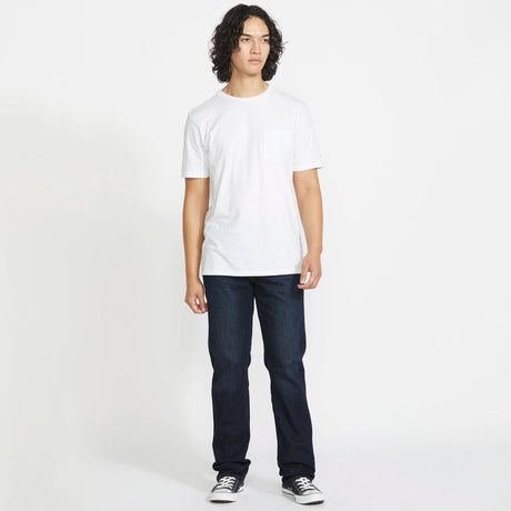 VOLCOM Solver Modern Fit Jeans - New Vintage Blue