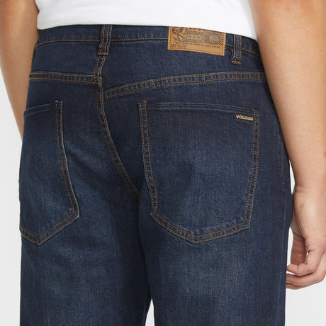 VOLCOM Solver Modern Fit Jeans - New Vintage Blue