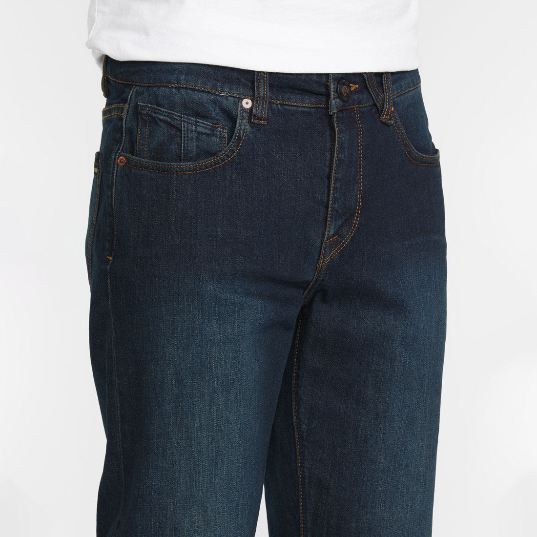 VOLCOM Solver Modern Fit Jeans - New Vintage Blue