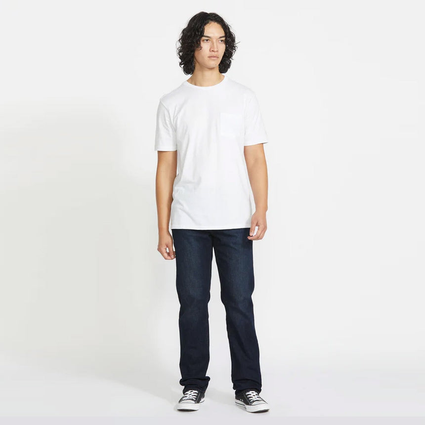 VOLCOM Solver Modern Fit Jeans - New Vintage Blue