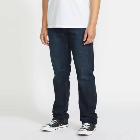VOLCOM Solver Modern Fit Jeans - New Vintage Blue