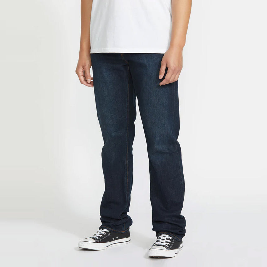 VOLCOM Solver Modern Fit Jeans - New Vintage Blue