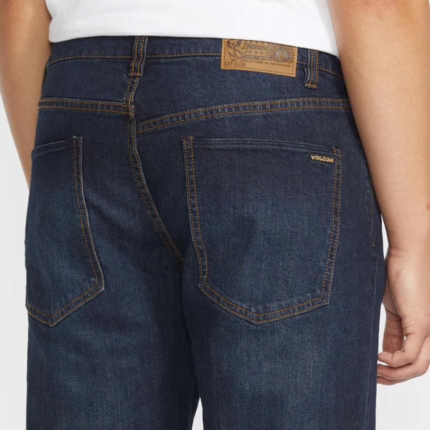 VOLCOM Solver Modern Fit Jeans - New Vintage Blue