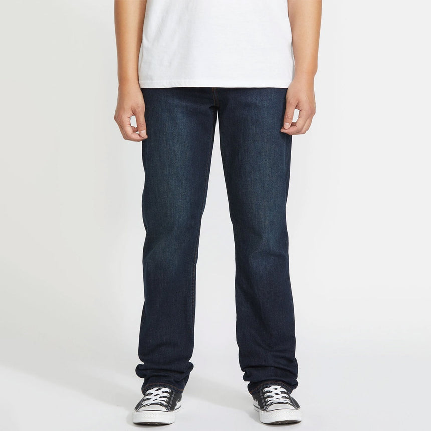 VOLCOM Solver Modern Fit Jeans - New Vintage Blue