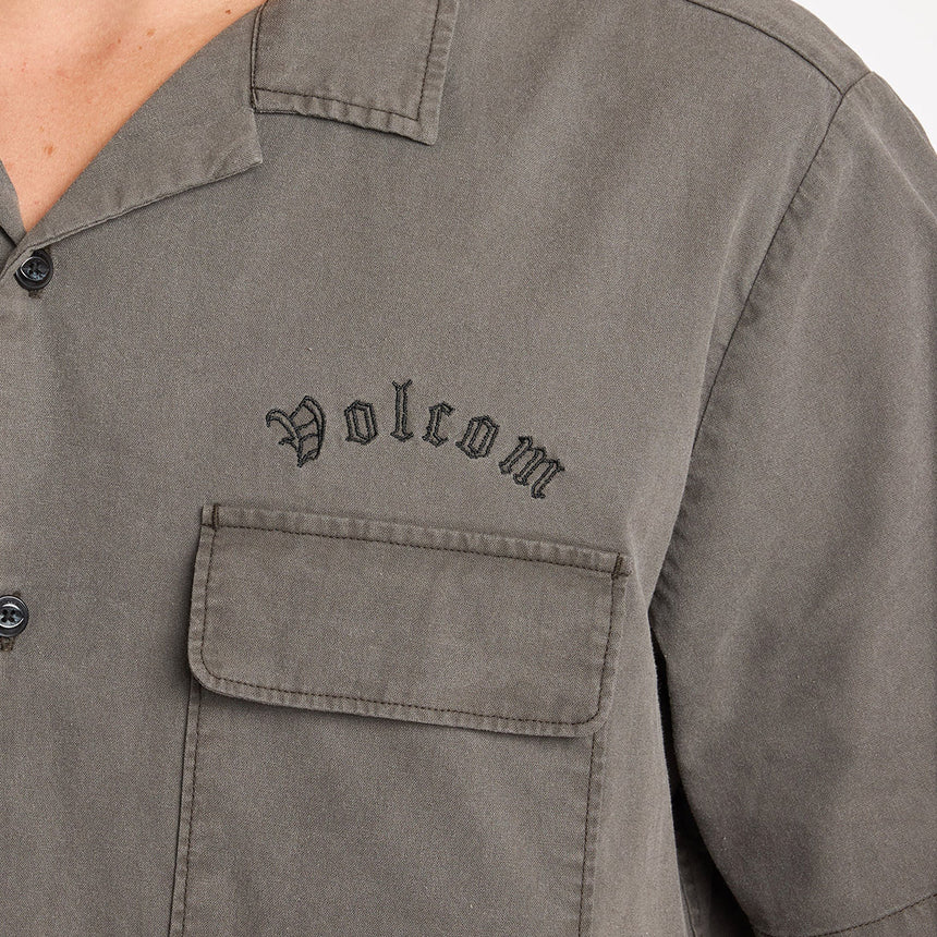 VOLCOM Spares Short Sleeve Shirt - Black