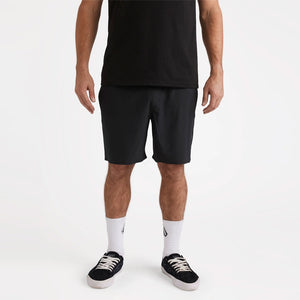 VOLCOM Sparklestone Elastic Waist Shorts - Antique Black