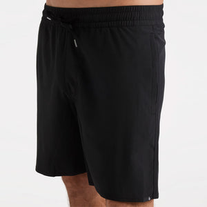 VOLCOM Sparklestone Elastic Waist Shorts - Antique Black