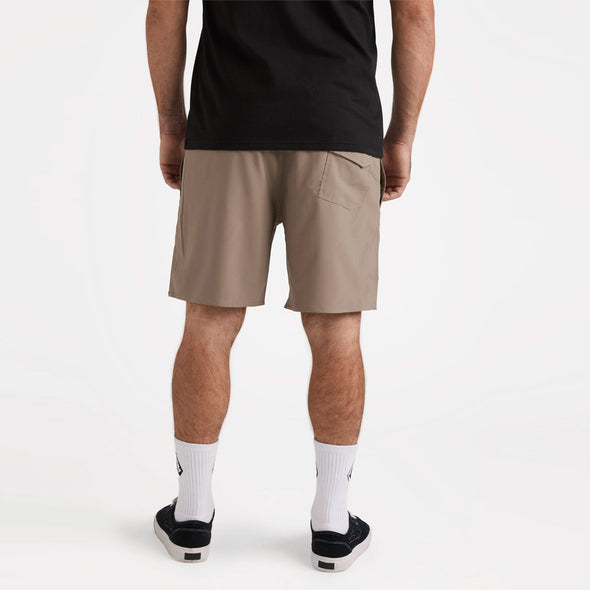 VOLCOM Sparklestone Elastic Waist Shorts - Brindle