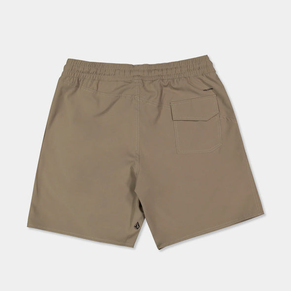 VOLCOM Sparklestone Elastic Waist Shorts - Brindle