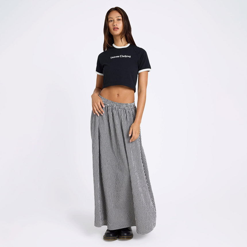 VOLCOM Speak Up Skirt - Black