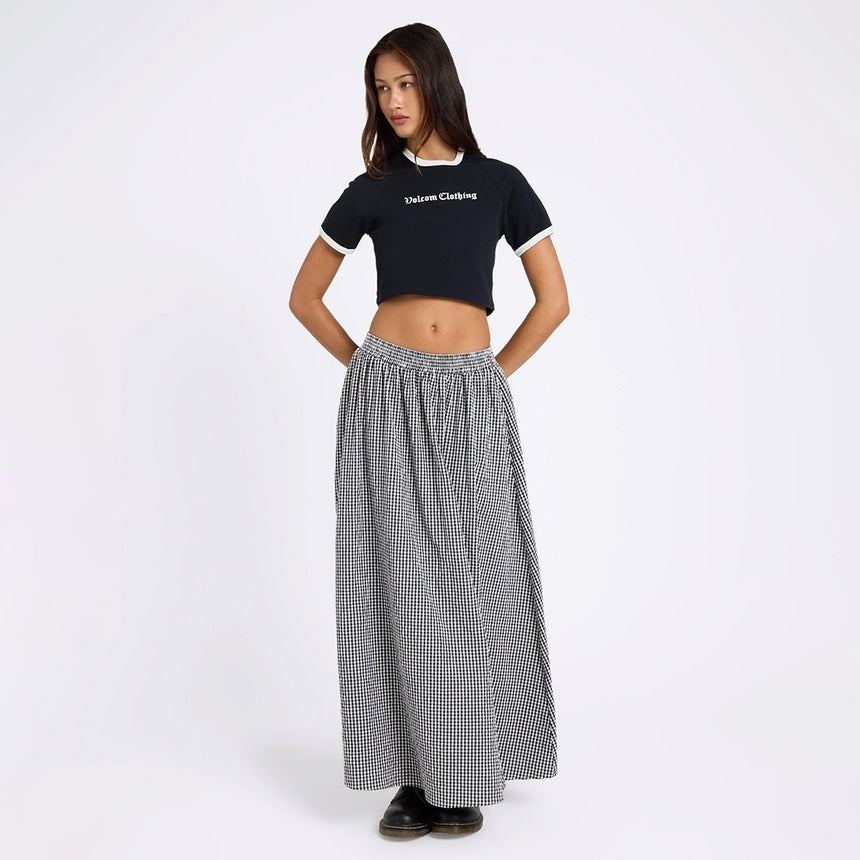 VOLCOM Speak Up Skirt - Black