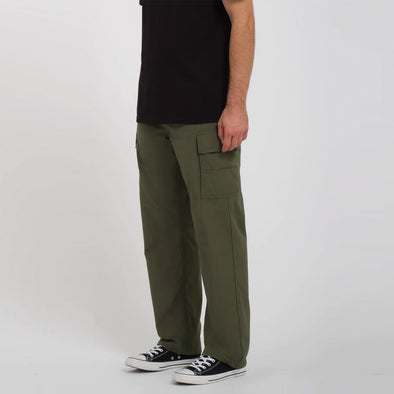 VOLCOM Squads Cargo Loose Tapered Pant - Squadron Green