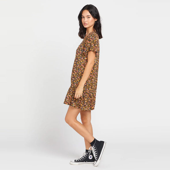 VOLCOM Stone Dreamer Dress - Vintage Black