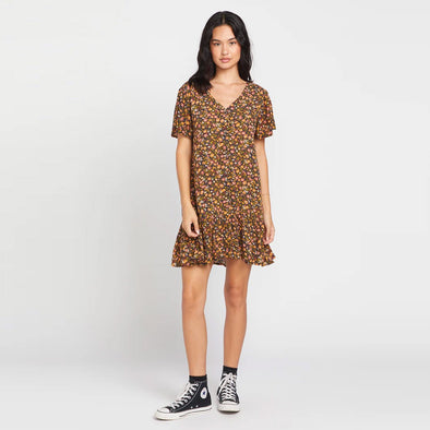 VOLCOM Stone Dreamer Dress - Vintage Black