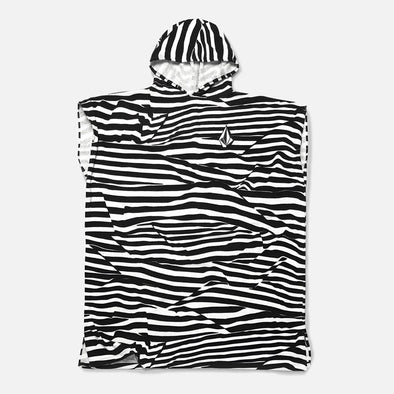 VOLCOM Stone Hooded Towel - White/Black