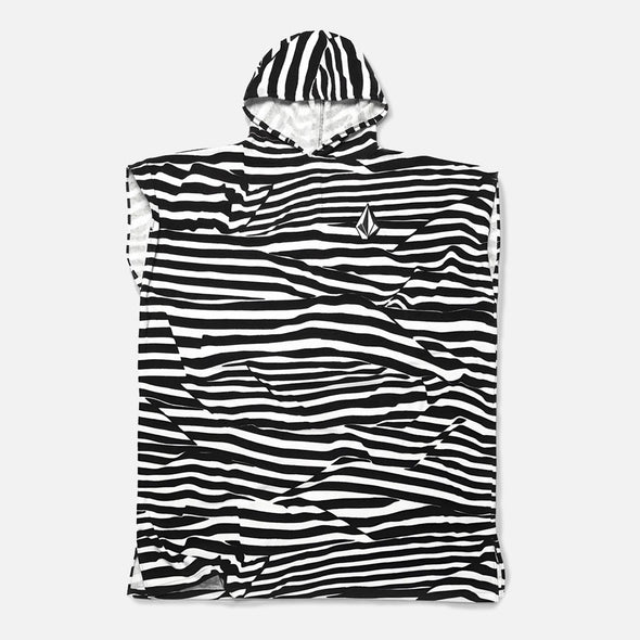 VOLCOM Stone Hooded Towel - White/Black