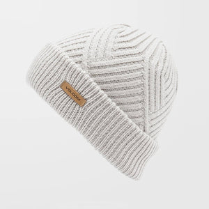 VOLCOM Stone Knit Beanie - Bone
