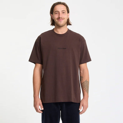 VOLCOM Stone Loose Tee - Cacao