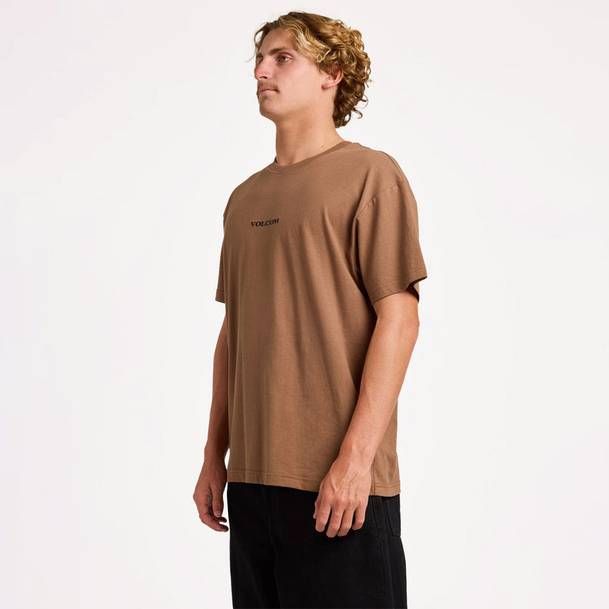 VOLCOM Stone Loose Tee - Earth