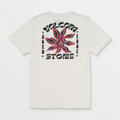 VOLCOM Stone Spectacle Tee - Off White