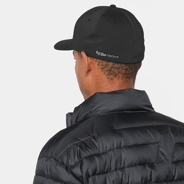VOLCOM Stone Tech Flexfit Delta Cap - Black