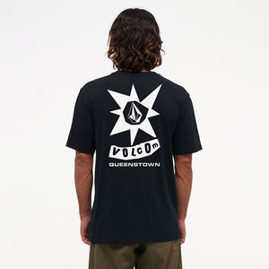 VOLCOM Stone Town Tee - Black