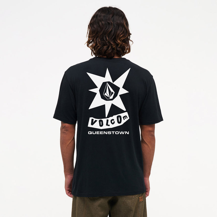 VOLCOM Stone Town Tee - Black