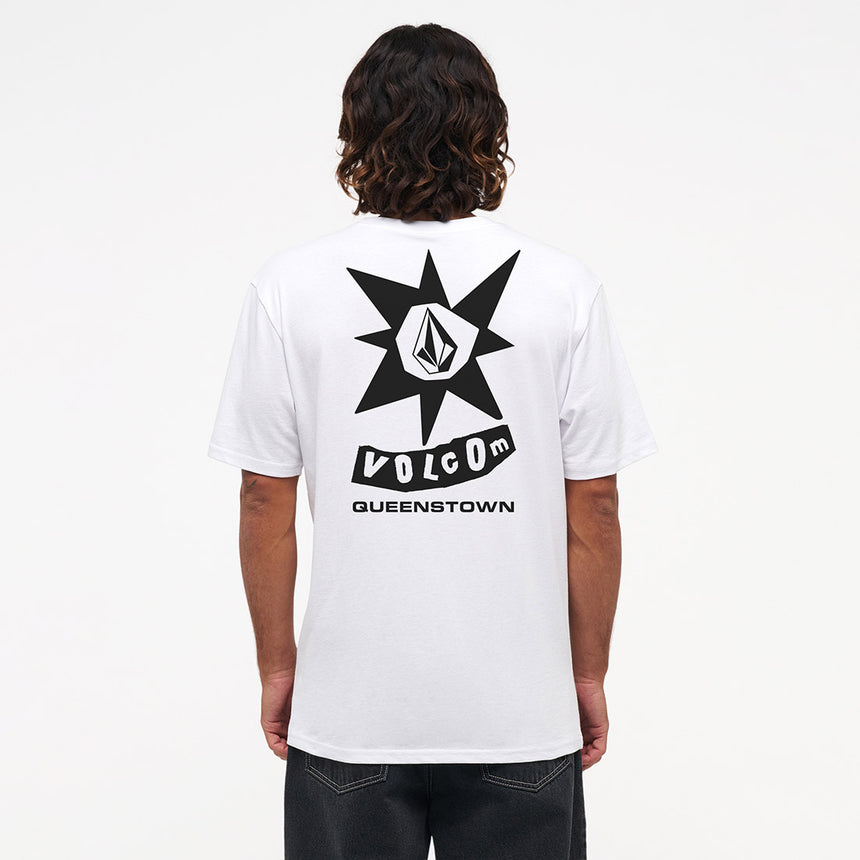 VOLCOM Stone Town Tee - White