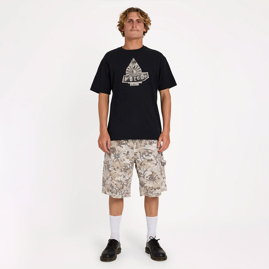 VOLCOM Stonemill Denim Short - Camouflage