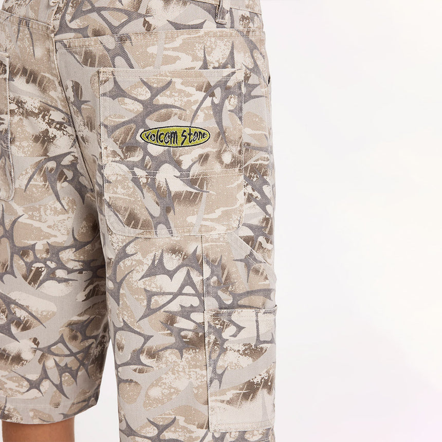 VOLCOM Stonemill Denim Short - Camouflage