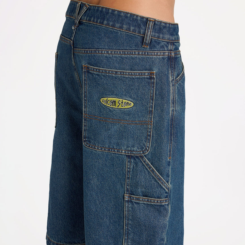 VOLCOM Stonemill Denim Short - Indigo Ridge Wash