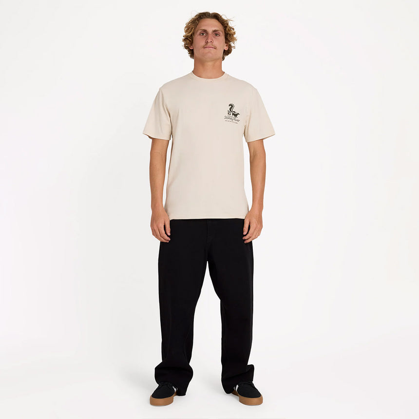 VOLCOM Stoney River Tee - Dirty White