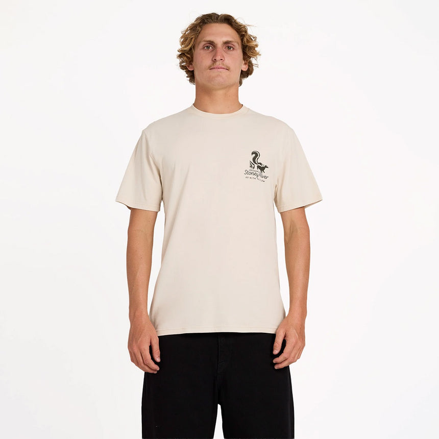 VOLCOM Stoney River Tee - Dirty White