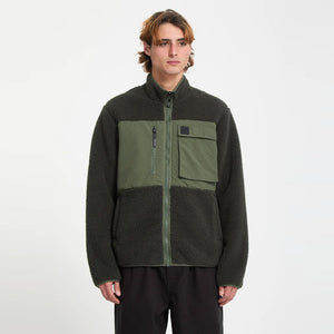 VOLCOM Storm Stone Zip Fleece - Rinsed Black