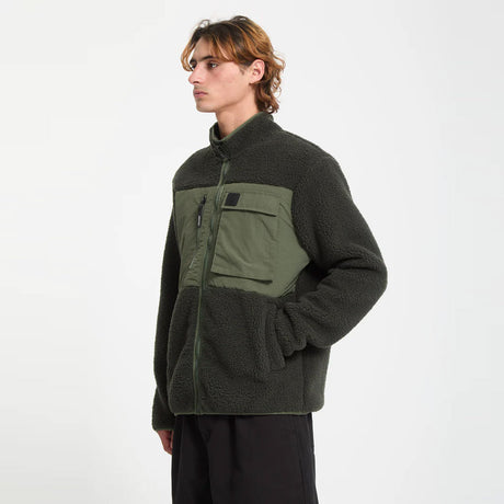 VOLCOM Storm Stone Zip Fleece - Rinsed Black