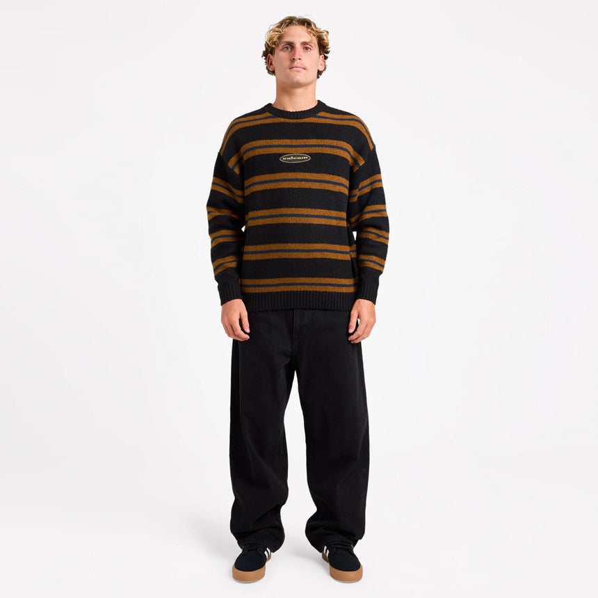 VOLCOM Striperstand Sweater - Black