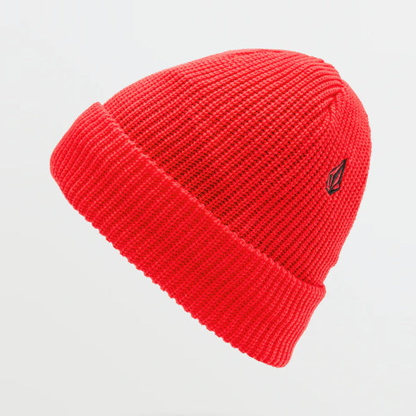 VOLCOM Sweep Lined Beanie - Crimson