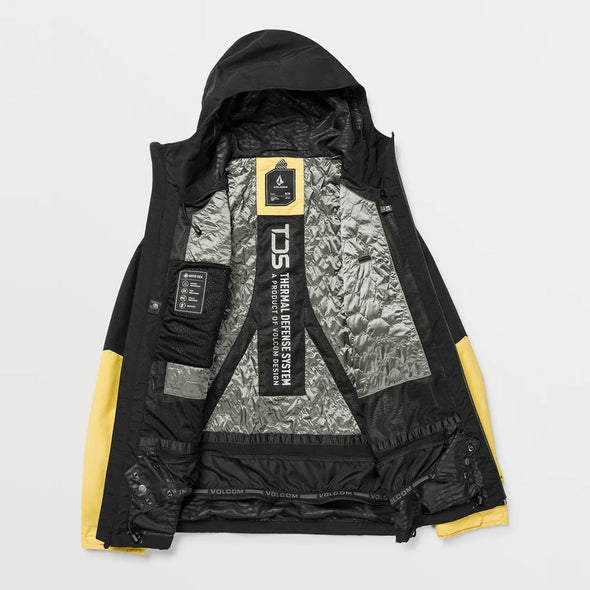 VOLCOM TDS 2L Gore-Tex Jacket 2025 - Dark Yellow