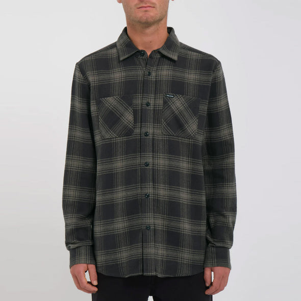 VOLCOM Tone Stone Long Sleeve Shirt - Stealth