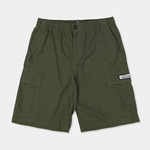 VOLCOM Tripper Elastic Waist Cargo Short - Squadron Green