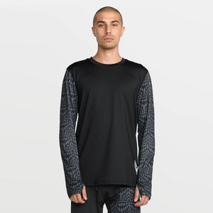 VOLCOM V-Science Base Layer Crew - Black/Charcoal