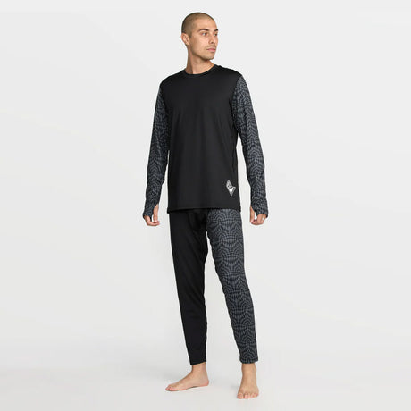 VOLCOM V-Science Base Layer Crew - Black/Charcoal