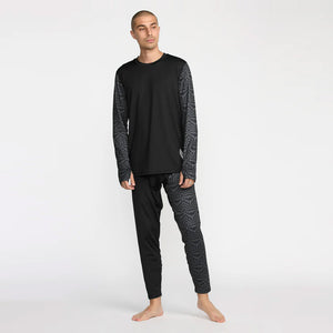 VOLCOM V-Science Base Layer Pant - Black/Charcoal