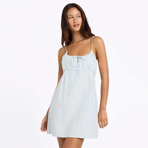 VOLCOM Vertigo Mini Dress - Blue