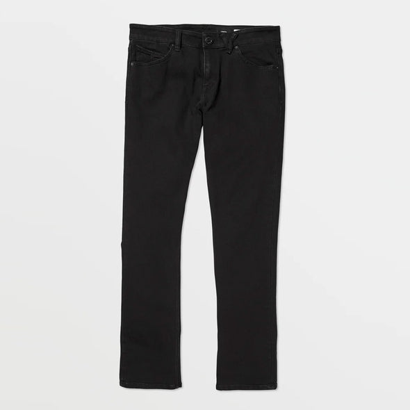 VOLCOM Vorta Slim Fit Jeans - Black Out