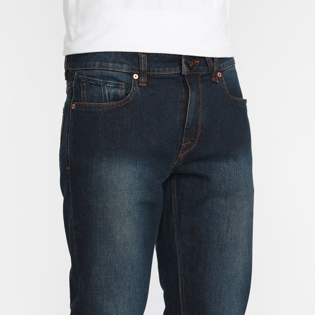 VOLCOM Vorta Slim Fit Jeans - New Vintage Blue