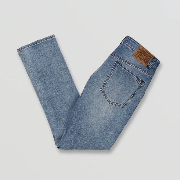 VOLCOM Vorta Slim Fit Jeans - Wrecked Indigo